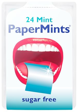 PaperMints Cool mint strips 3 x packs of 24 strips Sugar free