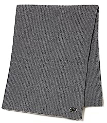 Lacoste RE0058 Sciarpa Pesante, Heather Agate, Taglia Unica Unisex-Adulto