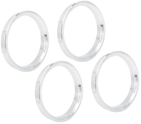 A ABSOPRO Anillos Centradores De Buje De Rueda de Coche, Espaciador De 73.1 A 64.1 mm De Aleación De Aluminio (Paquete de 4)