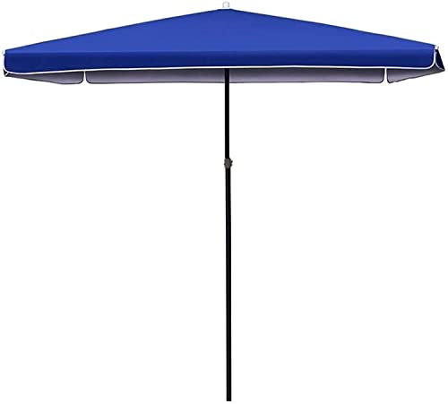 UHJKLA Sonnenschirm, Gartenschirm, 9 Fuß, für Terrasse/Hof, Außenmarkttisch, mit Kurbel, wasserdichtes Polyester, Anti-Rutsch- und stabile Eisenstange