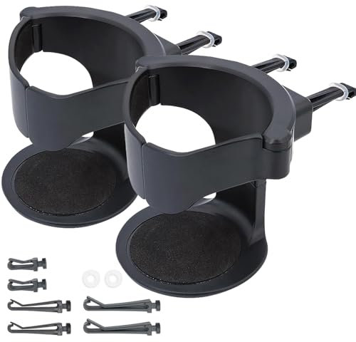 2Pcs Adjustable Air Vent Cup Holder - For Cars, Holds Drinks (Water, Coffee, Juice)