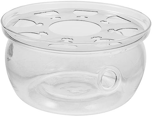 WATIIFUFU Teiera in Profumato Candele Per Luci Da Tè Strumento Di Riscaldamento Della Teiera Stufa Per Il Riscaldamento Della Teiera Squisito Scalda Teiera Porta Tealight Bicchiere