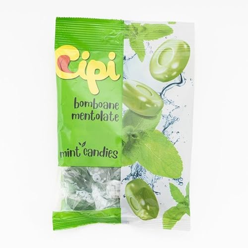 Caramelos Duros de Menta Twist CIPI, Ingredientes Naturales, 160 Piezas, 800g