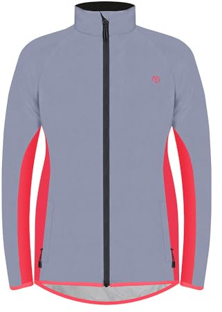 Proviz Active Summer Reflective Running Jacket Womens | REFLECT360 Technology, Light Waterproof Cycling Jacket, Hi Vis Bike Jacket, Ladies Lightweight Breathable Running & Cycling Jacket Women