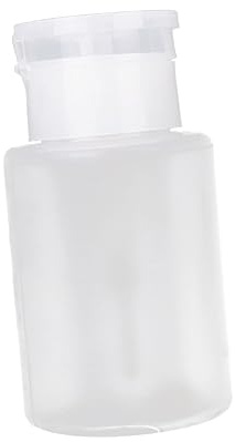 PACKOVE Flacone Pompa Per Solvente Da Unghie Flacone Vuoto Per Manicure Contenitore Liquido in Materiale