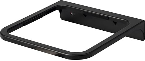 bremermann Support mural rectangulaire pour seau cosmétique Savona - Noir