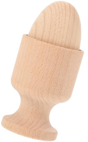 SOIMISS Giocattolo Sensoriale in Legno Montessori Portauovo Puzzle a Forma di Ellisse, Set Educativo per L’apprendimento Prescolare e Sviluppo Abilità Motorie, Gioco Creativo