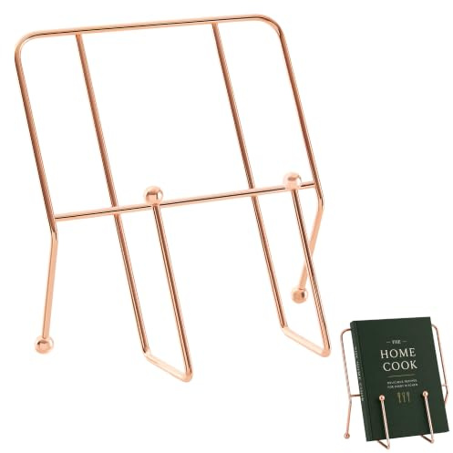 Premier Housewares 509920 Kochbuchständer, Kupfer-Finish, Kugelenden