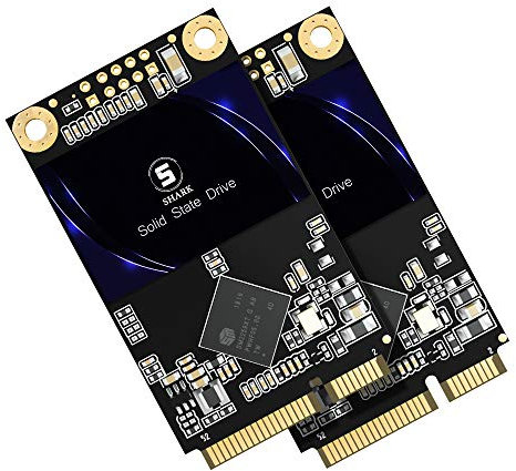 THREE COLOUR DOGFISH SSD Msata 240GB Shark Internal Solid State Drive Mini Sata SSD Disk 2 Unit Bulk Package Pack (240gb, 2 Pack)