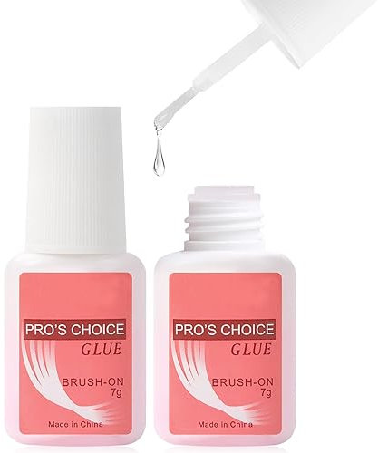 Sularpek Nail Glue, 2pcs 7ML, White, Extra Strong, Fast Drying, Waterproof, For False Nails, Nail Art, Repair