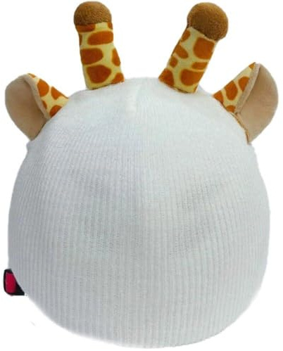 Dinntty Funda para Casco de esquí, Funda Protectora para Casco de Dibujos Animados, Funda elástica para Casco Deportivo de Nieve, Funda Decorativa para Casco de Hilo Adorable