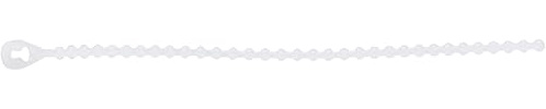 Kopp Pack of 50 Cable Ties 2.4 x 120 mm, Reusable, Transparent, Weather-Resistant, 356806035