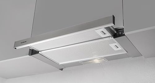 SILVERLINE - Cappa da incasso 1390.6.733.03 Inox da 60 cm (Classe di efficenza D). Tutte le Cappe SILVERLINE hanno 5 Anni di Garanzia compresa nel prezzo!