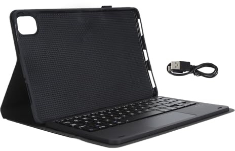 Pongnas Slim Tablet Keyboard Case with Touchpad for 11-inch Tablets — Compatible Mi Pad 5/5 Pro Ultra-Thin Design & Quiet Keys