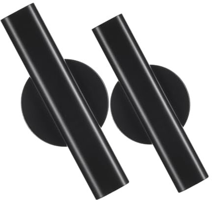 Sosoport Blumen-wandvasen-Set 2-teilig Metall-wandhalterung Blumenröhre Schlichtes Design Für Die Inneneinrichtung