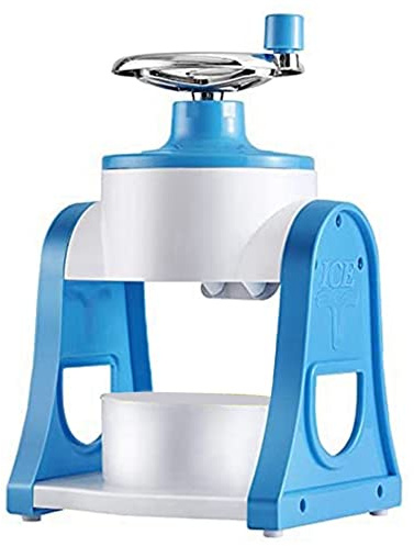 Steowsey 1 Stück Home Small Manual Ice Crusher Summer Hand-Shake Ice and Ice Ice Breaker Make Ice Maker Blue
