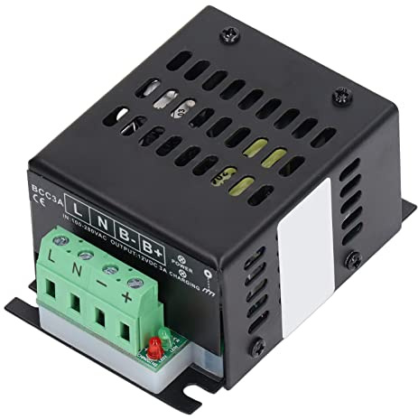 Generator Intelligent Battery Charger a 3 fasi Smart Charging Wide Tensione Ingresso 12VDC Output per generatori con shell in lega di alluminio
