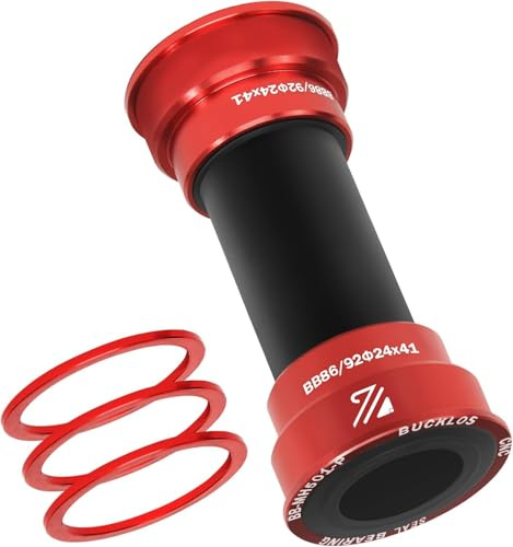 AEYINO Fahrrad Tretlager BSA & PressFit - Keramik/Stahl | Verfügbar als BSA (68/73mm) & PressFit (86/92mm), Präzisions-Keramik- oder Stahlkugellager, wasserdicht & langlebig