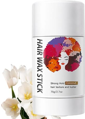 Barra de para el cabello - 75 g, barra de gel para el cabello resistente y no grasosa con perilla | ďe peinado con a piña ṕara çabello suelto, pasta đe acabado y duradera p̀ara