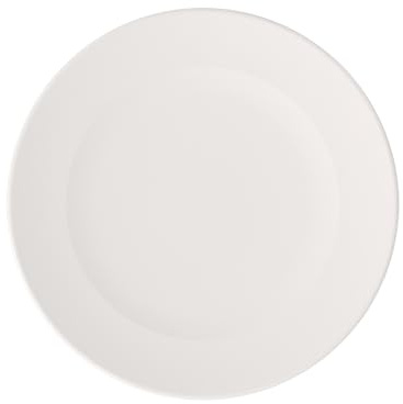 Villeroy & Boch – For Me Gourmetteller 32 Cm Weiß, Spülmaschinenfest, Mikrowellengeeignet, Teller Keramik, Speiseteller, Essteller, Geschirr, Premium Porzellan