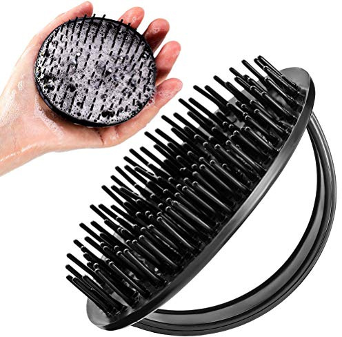 Plastic Shampoo Brush Scalp Massager Brush Scalp Massager for Wet and Dry Hair Women Men