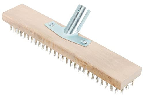 YARNOW 1 Stück Moosentfernungsbürste Fliesenreinigungsbürste Bodenschrubberbürste Praktische Moosbürste Drahtbürste Austauschbare Moosbürste Für Dachfugenmörtel Verkupferter