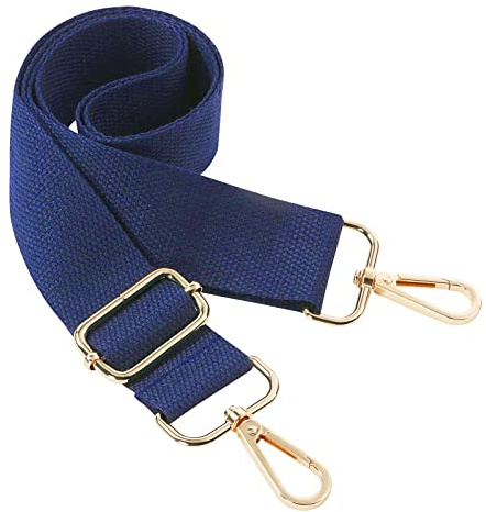 Aucuu Schultergurt, Verstellbarer Taschengurt breiter Riemen, Crossbody-Taschengurt mit drehbaren Metallhaken, universeller Langer Riemen für Gepäck, Laptop, Tasche