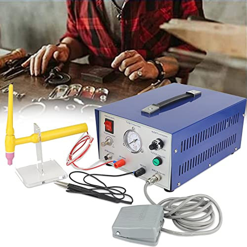 Máquina De Soldadura Eléctrica, Soldador por Puntos De Joyería, Máquina De Soldadura por Puntos con Láser De Pulso, Herramienta De Joyería, Soldador por Puntos con Chispa De Pulso