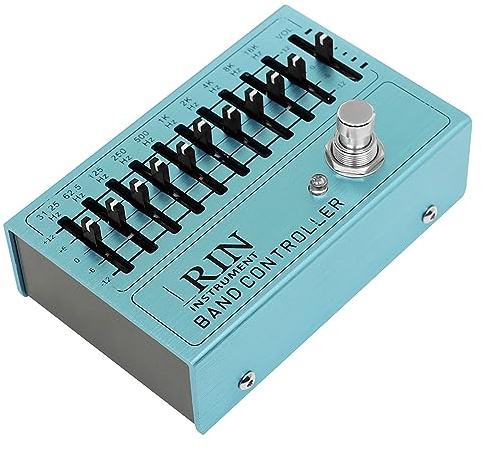 Guitar Effect Pedal, Ultra Metal Distortion Effects Pedal Overdrive Distortion Ten Segment Eq Effect Device Overdrive Pedal Metal Distortion Guitar Pedal