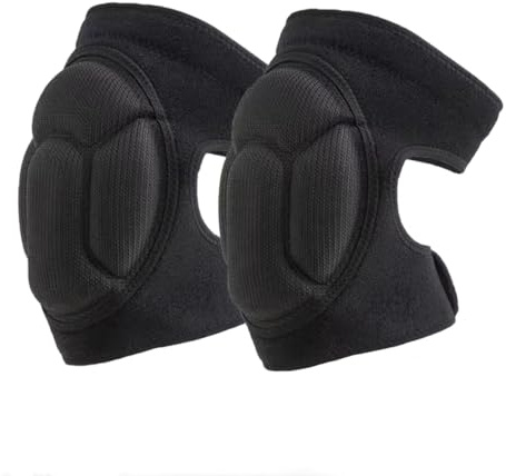 Knee Pads for Women & Men, Dance Knee Pads Volleyball Knee Pads for Women Men Wrestling Knee Pads Wrestling Gear, Crash Pad Snowboarding Gear Knee Protector Soft Knee Pads for Work (Medium, Black)