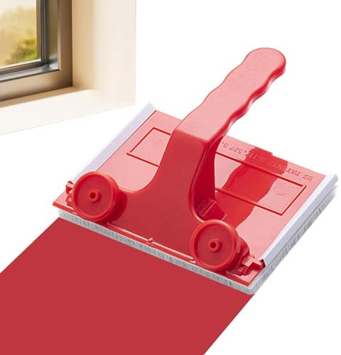 Pincel para pintor de esquinas, pintor de esquinas – Borde de pintura ajustable | Cerdas de pintura con agarre cómodo para zócalos, rodapiés, puertas, molduras, techos