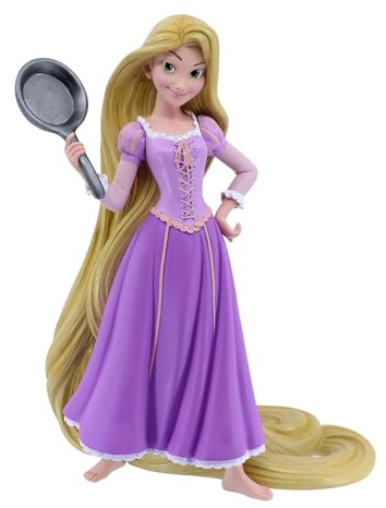 Enesco Disney Showcase Figurine Raiponce Tenant Une poêle à Frire Raiponce 15ème Anniversaire Multicolore 21 cm