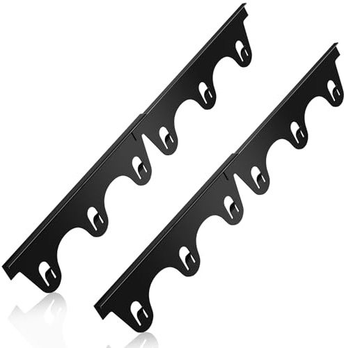 Stove Gap Covers Stainless Steel, 2Pack Retractable Stove Gap Filler (13.8–27.5 Length, 0.79 Width), Heat-Resistant Guard & Range Trim Kit Between Stove Top & Counter-Black