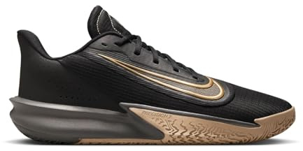 NIKE FN4322-006 Precision 7 Herren Black/METALLIC Gold-Parachute EU 43