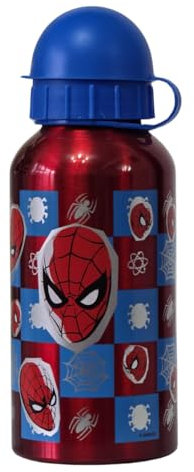ProTech Spider-Man 400ml Water Bottle for Kids – Reusable, Ideal for School, Nursery & Travel