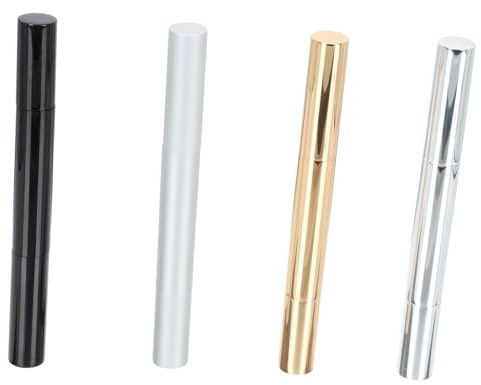 PENIKOKO Leere Nachfüllbare Kosmetik Tuben 4 Stück Nagelölstift Flüssiger Eyeliner Stift Leichtes Kunststoff Material Auslaufsicher Reisefreundlich Selbstgemacht Behälter für Lipgloss