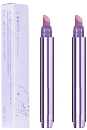 2 Stück Nagelhautöl Stifte, Nagelpflege Stift, Nagelölstift Mit Keramikspitze Für Nagelhaut, Trockene Und Beschädigte Nägel
