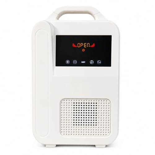 Booster d'oxygène électrique portable avec 30 millions d'ions négatifs — Machine à oxygène compacte avec canule nasale et étui de transport pour la maison, le voyage, la voiture et l'utilisation en
