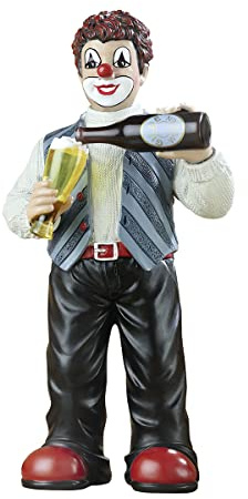 Gildeclown kleine Dekofigur und Sammlerstück Wohl bekomms im hochwertige Geschenkkarton - Dekofigur Accessoire Dekoration Geschenk für Männer - handgefertigt - Höhe 15 cm