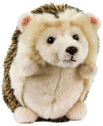 Teddys Rothenburg Kuscheltier Igel sitzend braun 14 cm Plüschigel