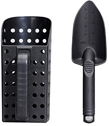 Wincal Metal Detector, Sand Scoop and Shovel Set, Treasure Digging Tool with Handle, Pinpointer Detecting and Treasure Hunting for Underground Metal Finder