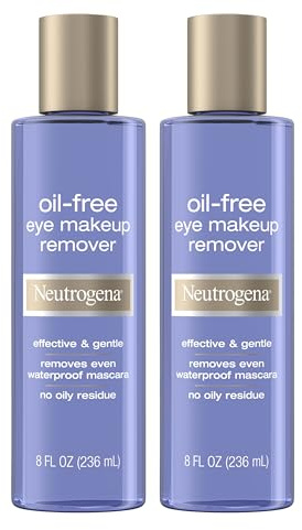 Neutrogena Oil-Free Eye Makeup Remover & Cleanser, 2 Pack