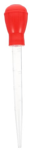 LIFKOME Seasoning Pump Kitchen Oil Dropper for Baking Non Drip Drip Oil Seasoning Tube for Home Restaurant Use Turkey Pump