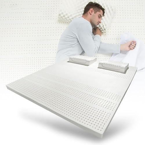 wxcnruj wxcnrujNaturlatexmatratze mit Bezug Naturlatexmatratze Student Home Hotel Tatami Latexmatten,10cm,90x190cm