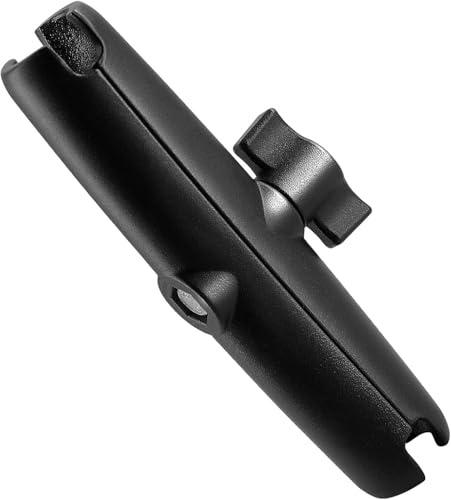 RomHaus 15 cm Metall-Doppelbuchsenarm für RAM B Größe 1 Zoll / 25 mm Kugel | Montagezubehör für GoPro/GPS/Handys/Tablets; passend für Fahrrad/Motorrad/LKW/Fahrzeug, robuster langer Arm