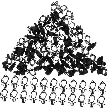 TOPPERFUN 100stücke Drahtklemme Für Auto Kabelbaumclip Verdrahtung Klemme Stecker Zubehör Aus Robustem Kunststoff Einfache Installation Befestigungsclip Sichere Verbindung Kabelclips
