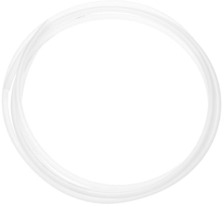 M METERXITY Tube de Tuyau de Ligne en Nylon, 0,24 (6mm) ID x 0,31 (8mm) OD Pa6 Tubage de Ligne d'Air Pneumatique, Tuyau d'Eau de Polyamide de Carburant [3 m/10Ft, Translucide]