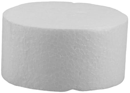 UPKOCH Foam Cake Base Fine Craftsmanship Versatile Applications Aesthetic Appeal Easy to Mold Suitable for Occasions DIY Projects