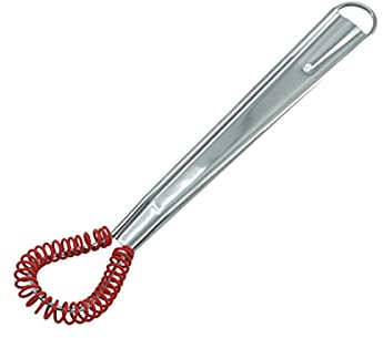 BZVCRTYKL Stainless Steel Whisk-Spring Hand Mixer Spoon Kitchen Eggs Sauces Honey Cream Mixing Kitchen Cooking Gadgets /655(Red)