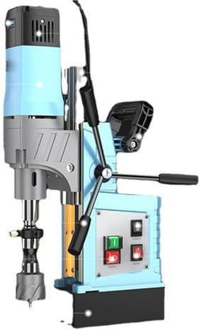 Perceuse à colonne d'établi, Perceuse Magnétique, Perceuse À Siège Magnétique De Qualité Industrielle, Perceuse D'établi Électromagnétique À Aspiration, Perceuse Compacte For Le Métal Pour le bricolag